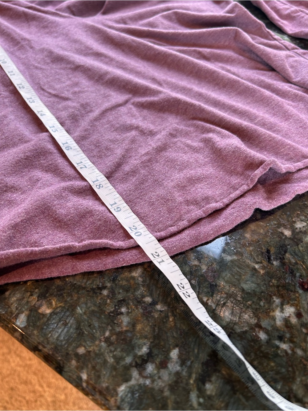 Lucy Soy and Cotton Blend Plum Purple Lightweight Hoodie. Deep V. Pilates. Yoga. - Picture 6 of 7
